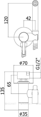 SMESITEL_S_GIGIENICHESKIM_DUSHEM_PAFFONI_TWEET_ROUND_ZDUP110ST_S_VNUTRENNEY_CHASTYU_MONTAZHNAYA_SKHEMA_1