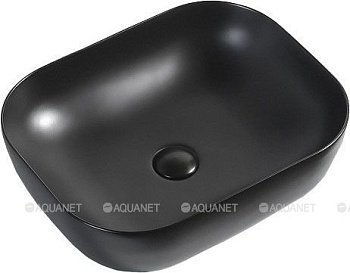 Раковина Aquanet Lake-1-MB 39,5 черный