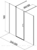 DUSHEVAYA_DVER_AQUANET_CINETIC_200_PROZRACHNOE_STEKLO_AE12_N_120H190U_CT_AE12_F_80H190U_CT_MONTAZHNAYA_SKHEMA_1